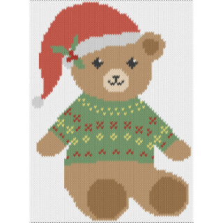 christmas teddy bear