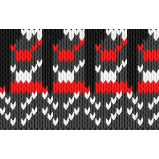 Icelandic - gray, white, red