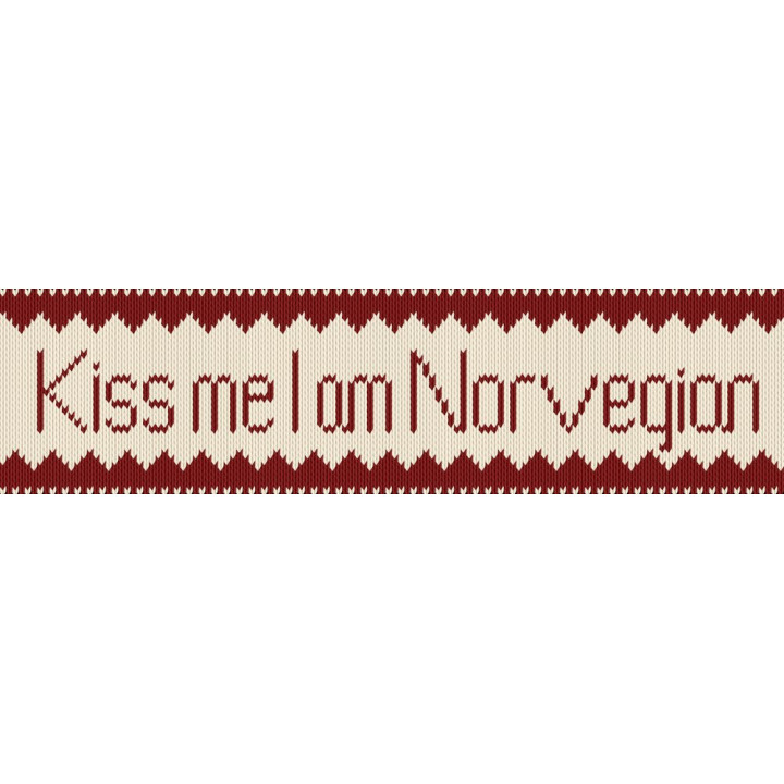 Kiss me I am Norvegian