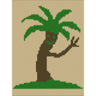 Waving Palm tree