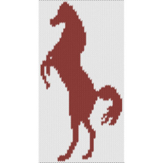 Wild Horse – Bold Silhouette Knitting Motif