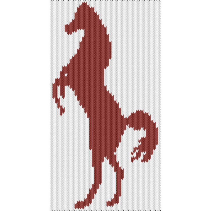 Wild Horse – Bold Silhouette Knitting Motif