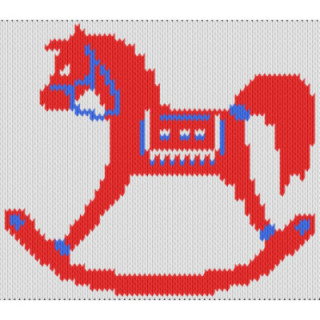 Bigger rocking horse