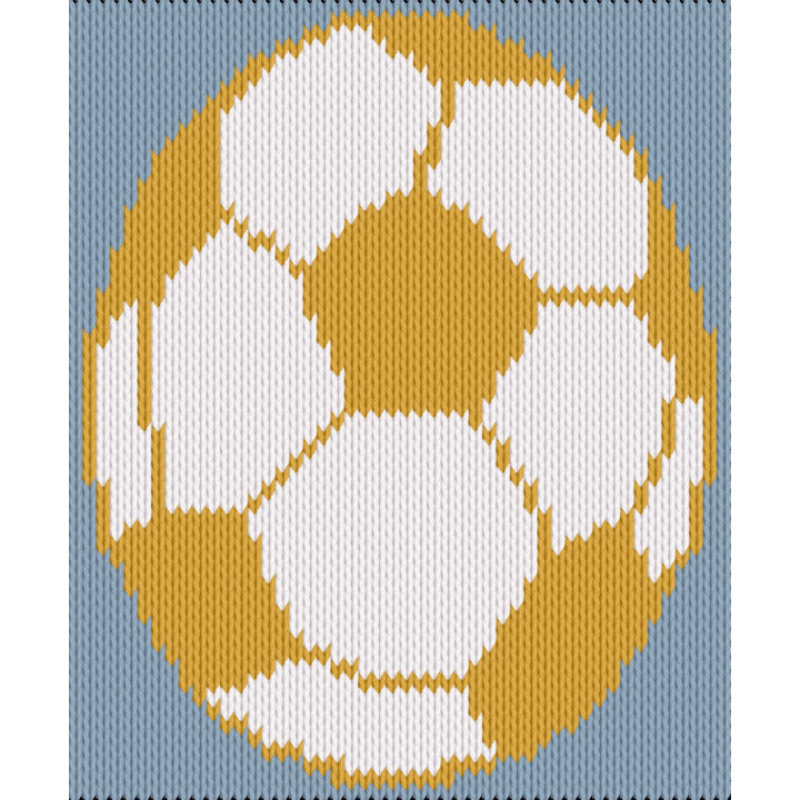 Golden Soccer Ball Motif
