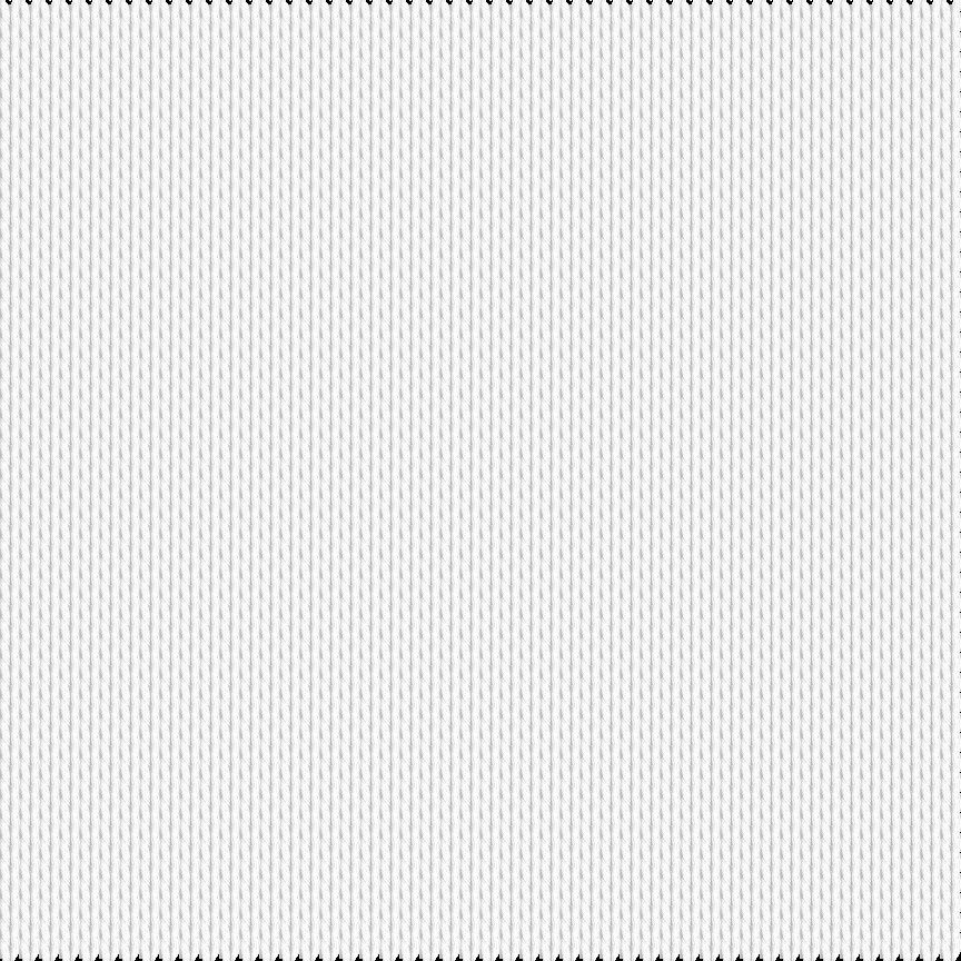 Knitting motif chart, cats