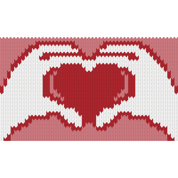 Heart Hands Knitting Chart – Symbol of Love | Knitted For You