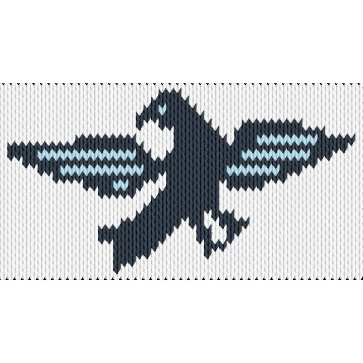 Sky Soaring Bird Motif