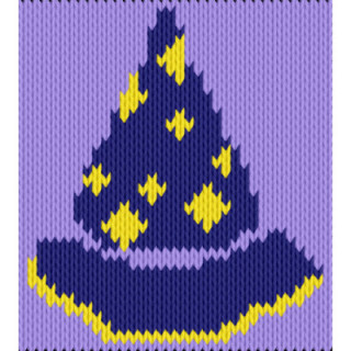Wizard Hat – Magical Knitting Motif for Spellbinding Projects