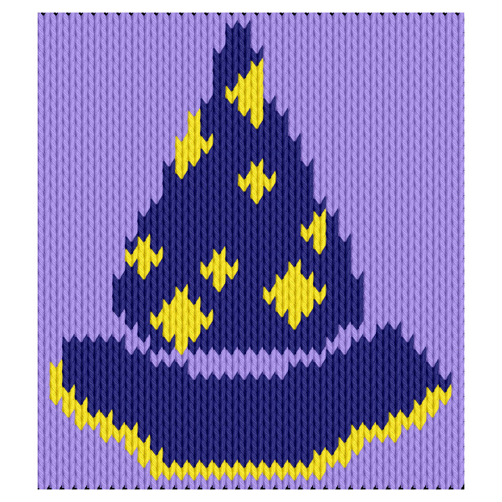 Wizard Hat – Magical Knitting Motif for Spellbinding Projects