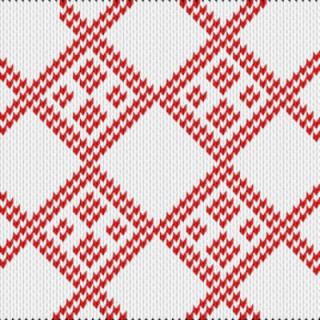 Christmas rombus - simpler