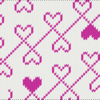 Crossed Hearts Repeat