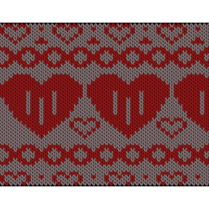 Traditional inspired hearts for an unik Valentine