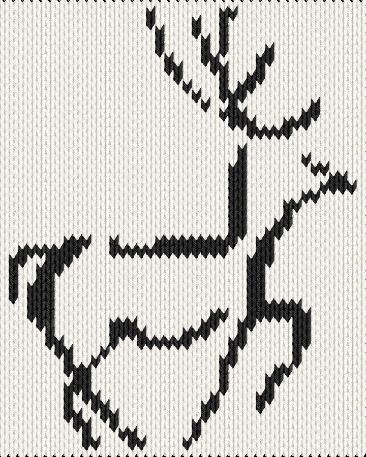 Knitting motif chart, Golden Soccer Ball Motif