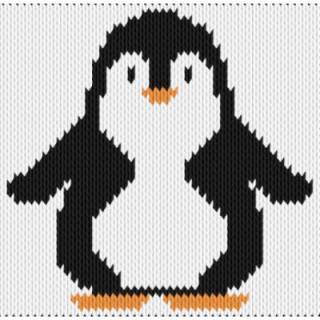 Baby Penguin Motif