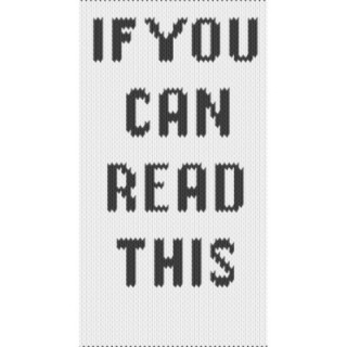 If you can read this... 1